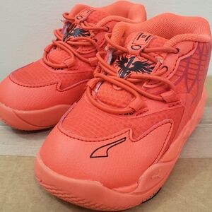Puma x LaMelo Ball MB.01. Toddler size 7c. Red Blast